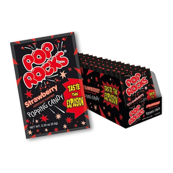 POP ROCKS 24/0.3OZ STRAWBERRY