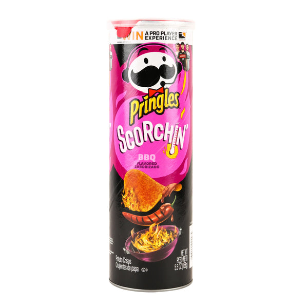 PRINGLES 14/5.5OZ SCORCHIN BBQ