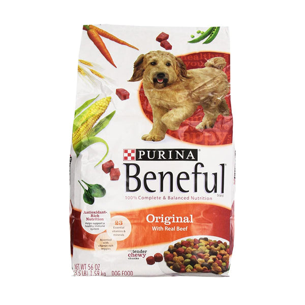 PURINA BENEFUL ORIGINA DOG FOOD 4/3.5LB