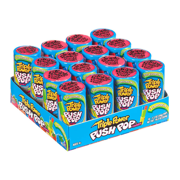 PUSH POP TRIPLE POWER 16CT