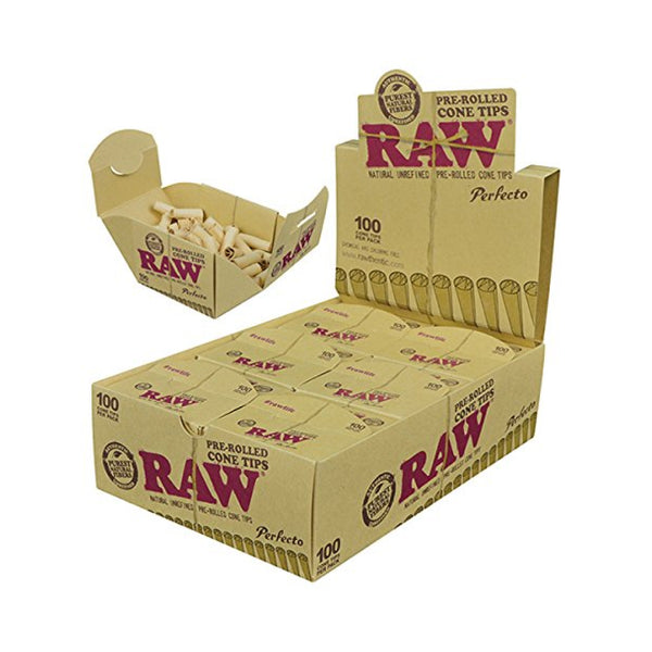 RAW PRE-ROLLED TIPS 100CT