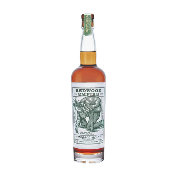 REDWOOD EMERALD GIANT RYE WHISKY 750ML