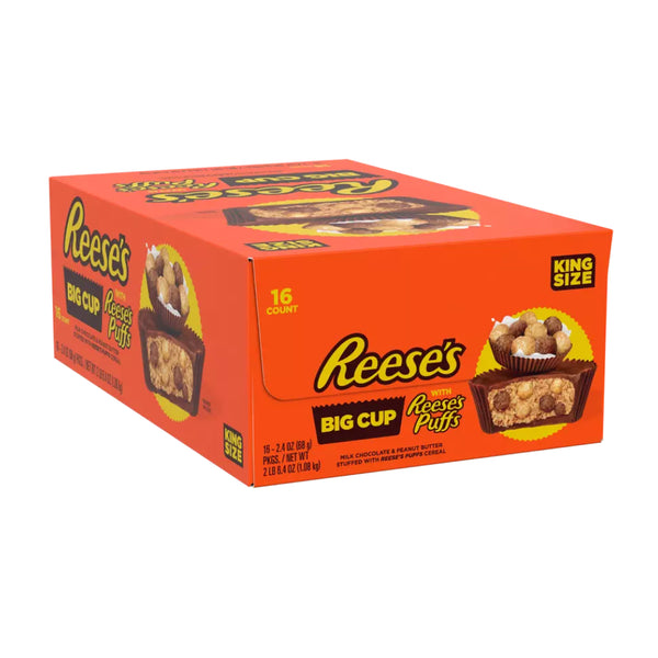 REESES BIG CUP PUFFS KING 16/2.4OZ