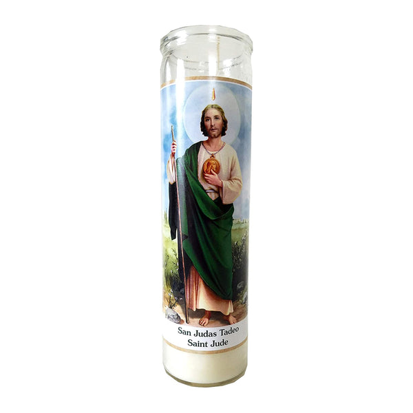 RELIGIOUS CANDLE SAN JUDAS TADIO 12CT