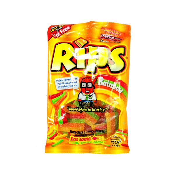 RIPS BAG CANDY RAINBOW 12/4OZ