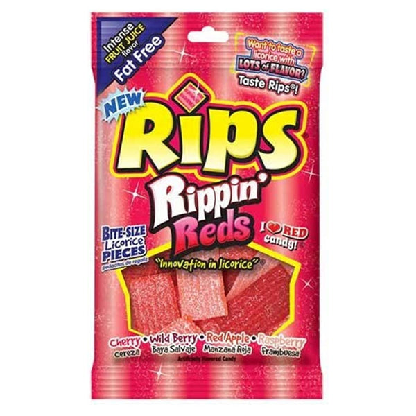 RIPS BAG CANDY RIPPIN RED 12/4OZ