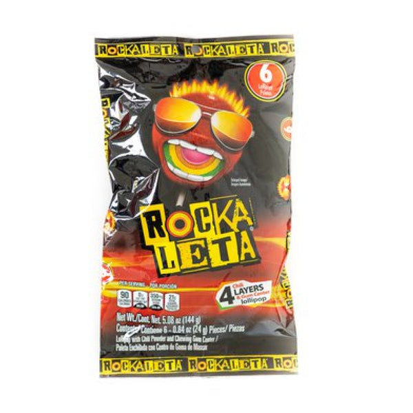 ROCKALETA  LOLLIPOP 6CT