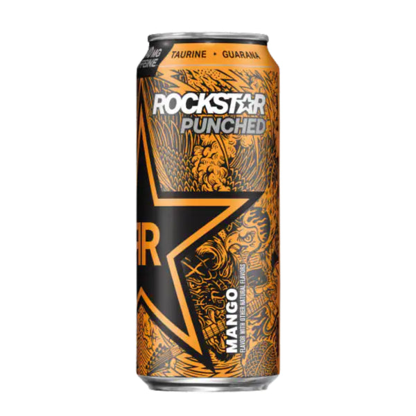 ROCKSTAR 24/16OZ MANGO PUNCHED