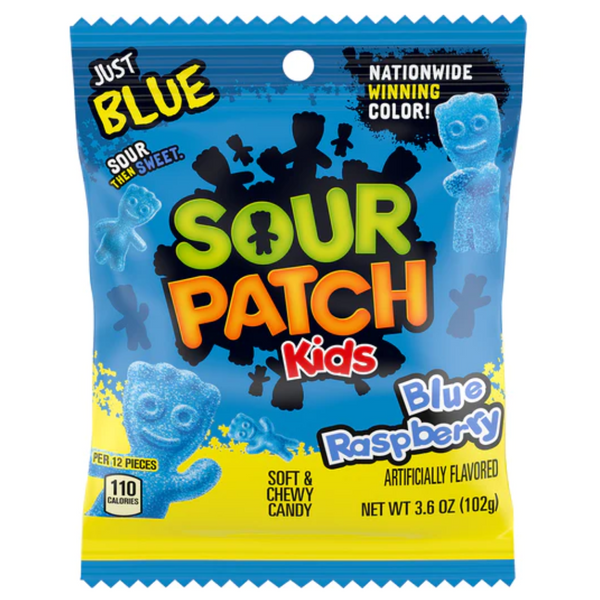 SOUR PATCH 12/3.6OZ KIDS B.RASPBERRY