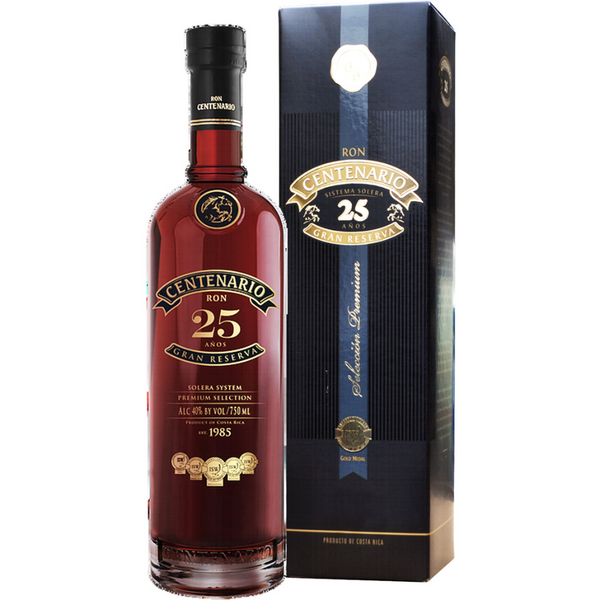 RON CENTENARIO RUM 25Y  GRAN RESERVA 750ML