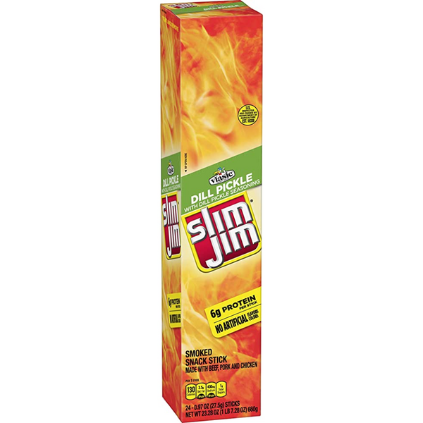SLIM JIM GIANT OZ DILL PICKLE 24/0.97OZ