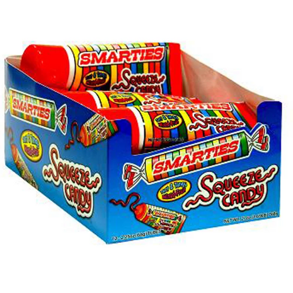 SMARTIES SQUEEZE CANDY 12CT