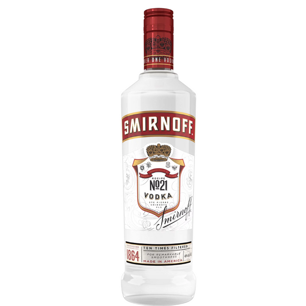 SMIRNOFF VODKA 80PR 750ML