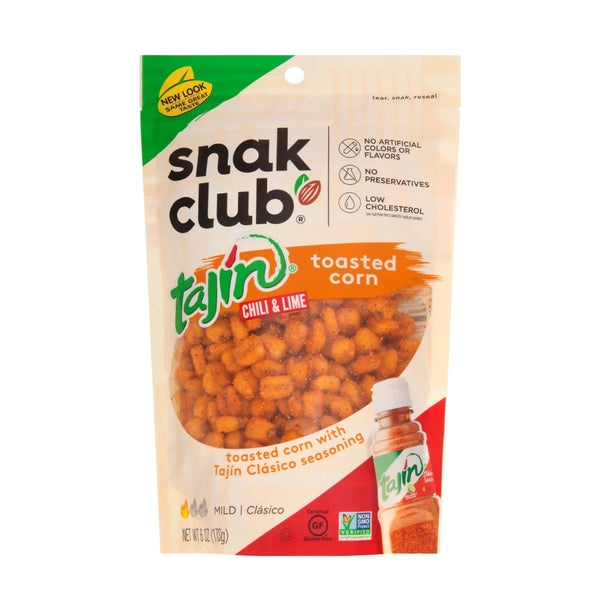 SNAK CLUB TAJIN TOASTED CORN 12-1.4OZ