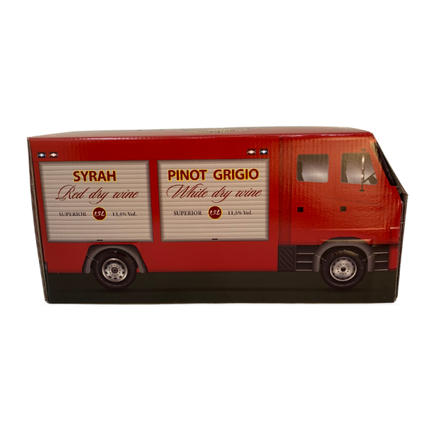 SOS FIRE TRUCK SYRAH BOX 1.5LT