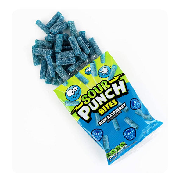 SOUR PUNCH 12/5OZ BITES BLUE RASPBERRY