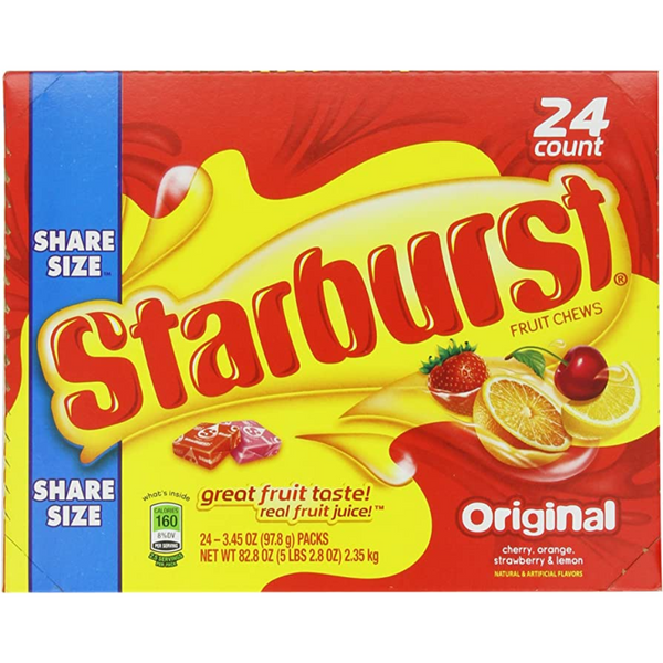 STARBURST 24/3.4OZ KING ORIGINAL