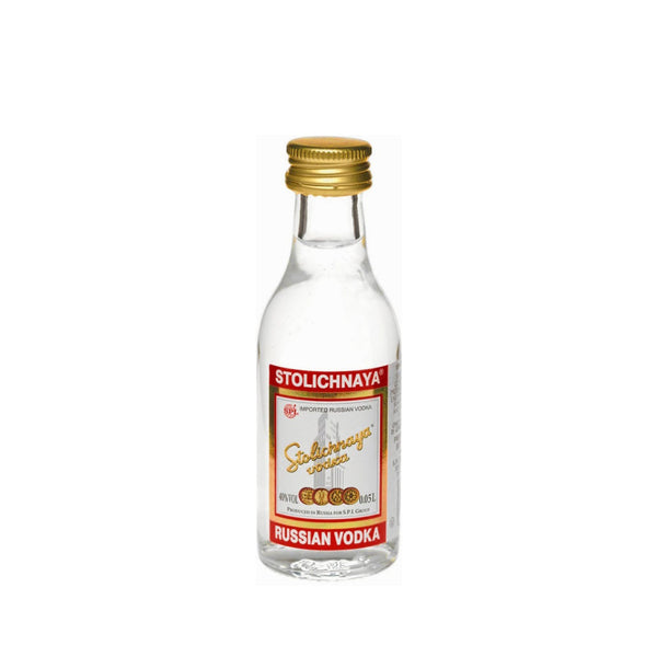 STOLICNAYA VODKA 20/50ML