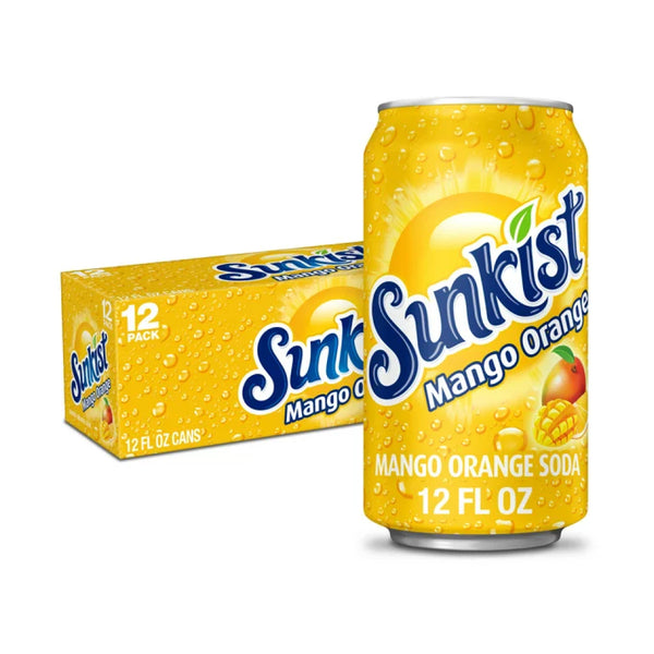 SUNKIST 12/12OZ MANGO ORANGE CAN