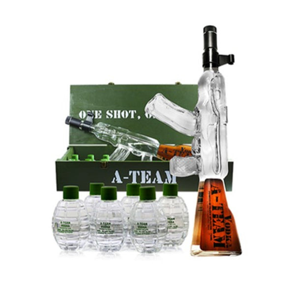 SWAT RIFLE VODKA GIFT 750ML