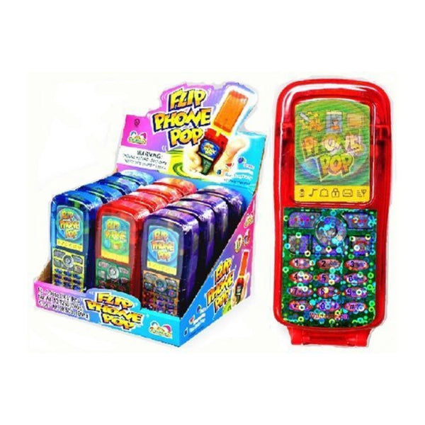 TOY CANDY FLIP PHONE POP 12CT