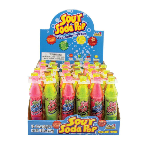 TOY CANDY SOUR SNEAKY STARDUST 12CT