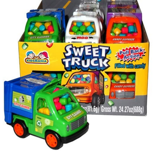 TOY CANDY SWEET TRUCK 12CT