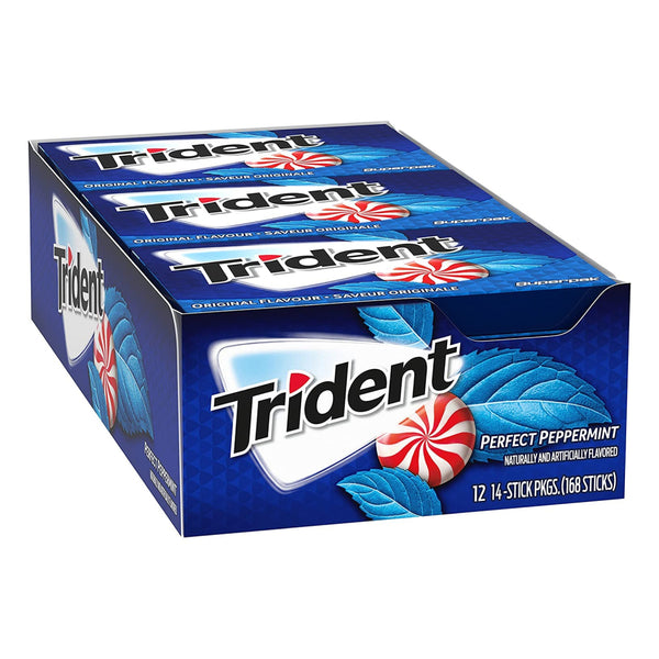 TRIDENT VALUE PK 15CT PEPPERMINT