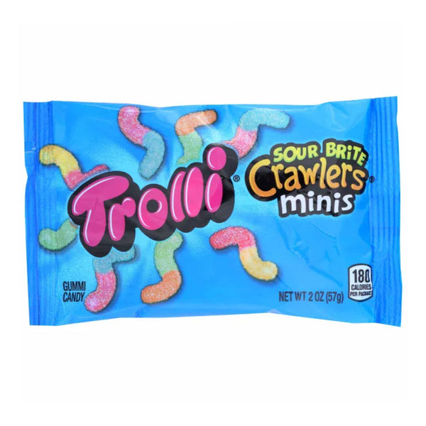 TROLLI SOUR CRAWLERS MINI 18/2OZ