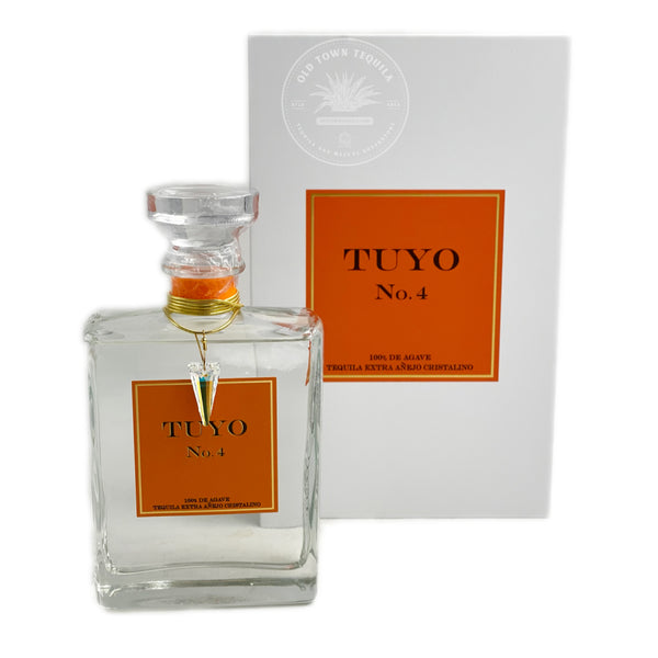 TUYO #4 TEQ EXTRA ANEJO CRISTALINO 375ML