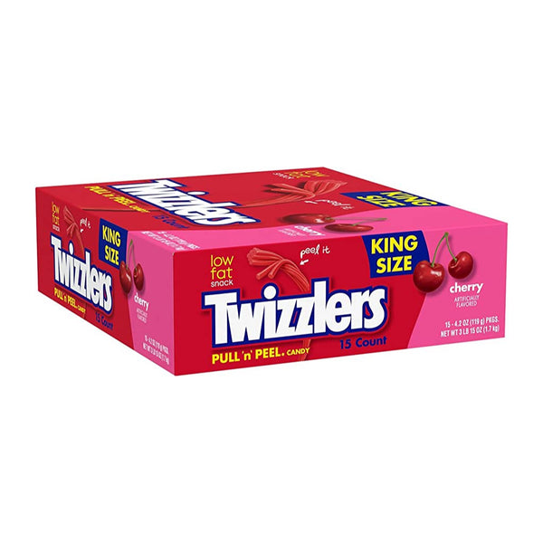 TWIZZLERS CHERRY  KING 15/4.2OZ