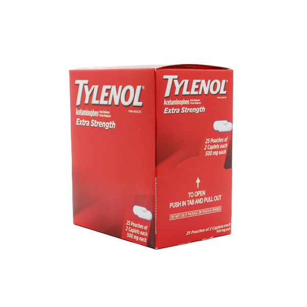 TYLENOL E.STRENGTH 25/2CT