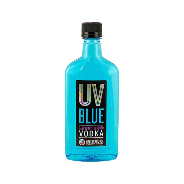 UV VODKA BLUE RASPBERRY 375ML