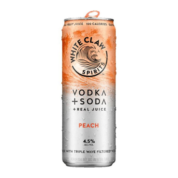 WHITE CLAW PEACH 24/12OZ(4/6CT)