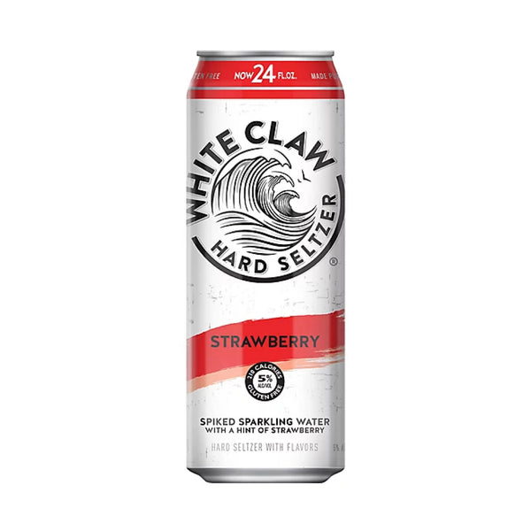 WHITE CLAW 12/19.2OZ STRAWBERRY