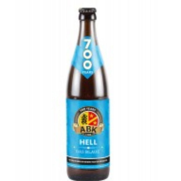 ABK BEER 16/16.9OZ DAS HELL (BLUE)