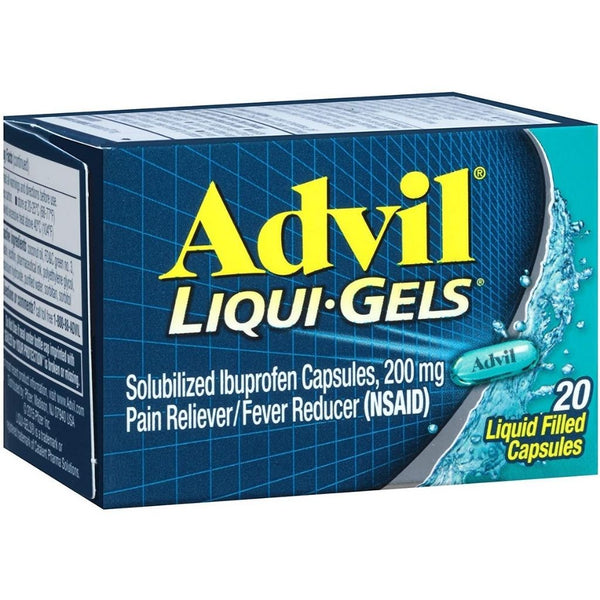 ADVIL LIQUID GELS 20CT