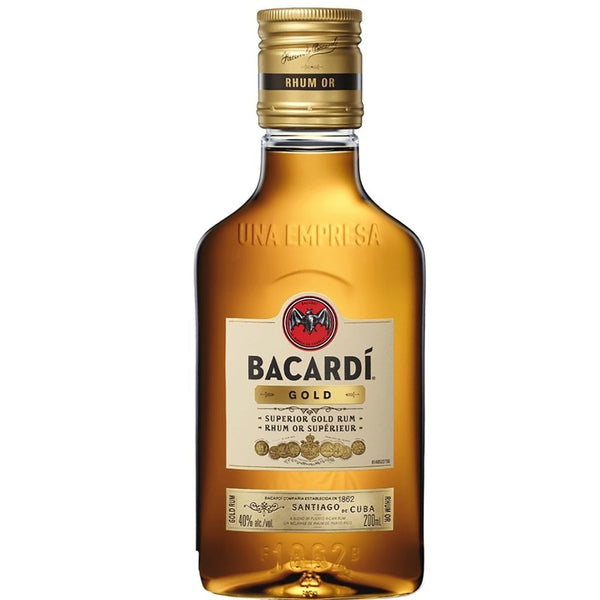 BACARDI 200ML RUM GOLD