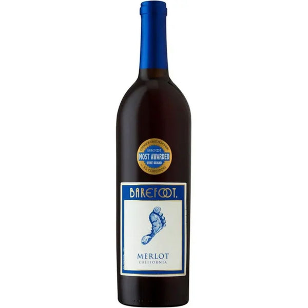 BAREFOOT 750ML MERLOT