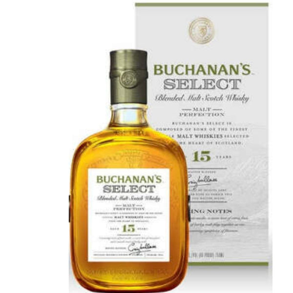 BUCHANAN'S SELECT 15 YEARS 750ML