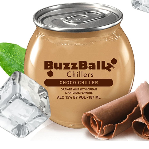 BUZZBALLZ CHILLERS CHOCOLATE 24/187ML