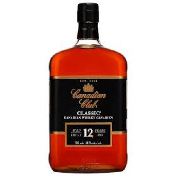 CANADIAN CLUB 12 YEARS 750ML