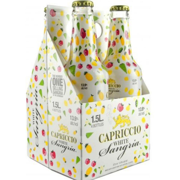 CAPRICCIO BUBBLY WHITE SANGRIA 4/355ML