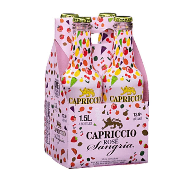 CAPRICCO BUBBLY ROSE SANGRIA 4/375ML