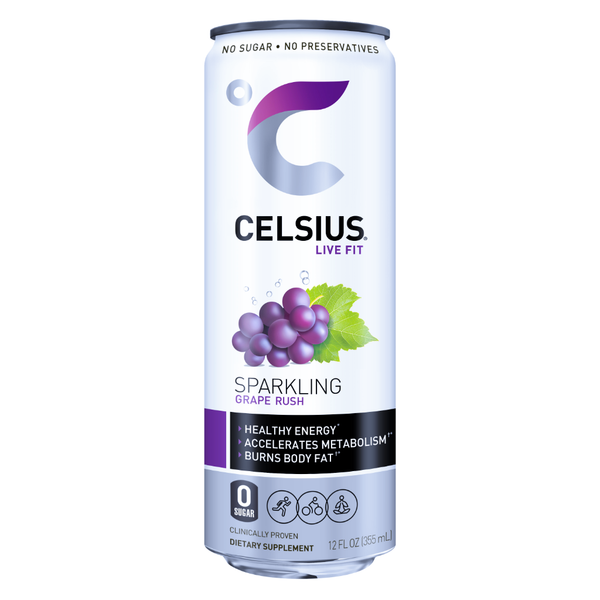 CELSIUS 12/12OZ GRAPE