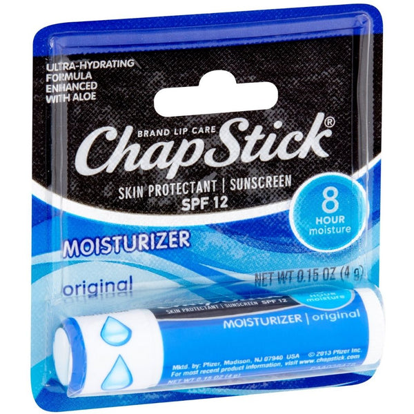 CHAPSTICK 1CT MOISTURIZER BLUE