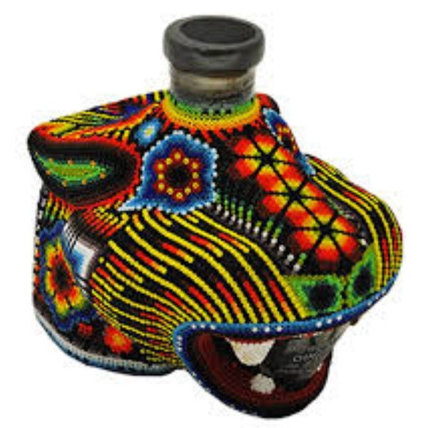 CHAQUIRA BEADED JAGUAR EXTRA ANEJO 750ML