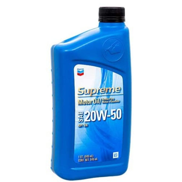 CHEVRON OIL 20W-50 12/1QT