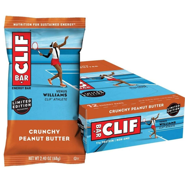 CLIF BAR CRUNCHY PEANUT BUTTER 12/2.4OZ