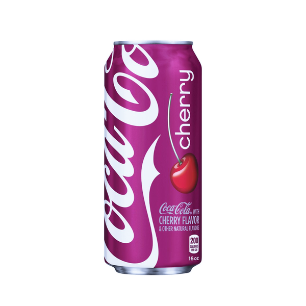 COCA COLA 24/16OZ CHERRY CANS